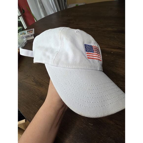 American Flag Patch Logo Saturn Hat Cap Adjustable StrapBack Adult Mens USA - Picture 14 of 16